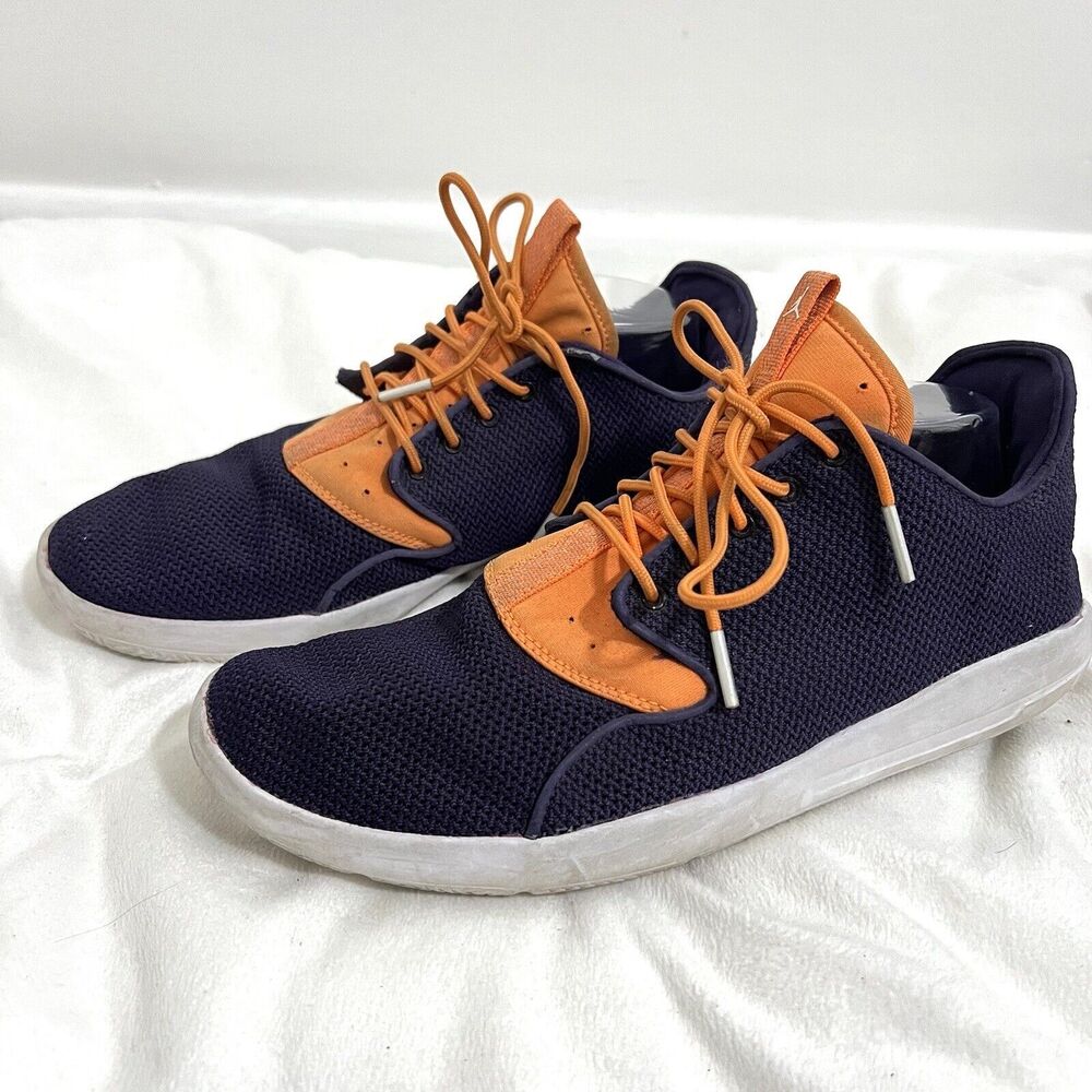 Jordan Eclipse Running Sneakers Purple and Orange Size 9.5‎ NO SOLES Walking